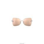 אביזרים עדשות בציפוי זהב ורוד Miu Miu משקפי שמש מנייר FNPPL1274