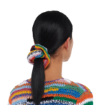 ⁦אביזרים צִבעוֹנִי Miu Miu קראנצ'י סרוגה FNPPL1124⁩ – תמונה ⁦2⁩