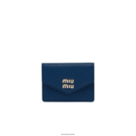 אוסף bluette Miu Miu מחזיק לכרטיסי עור FNPPL1062