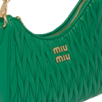 ⁦אוסף מנגו Miu Miu תיק כתף מעור נאפה מטאלס FNPPL59⁩ – תמונה ⁦7⁩
