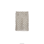 מוכן ללבישה גָבִישׁ Miu Miu חצאית רשת rhinestone רקומה FNPPL891