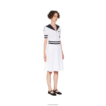 ⁦מוכן ללבישה לבן Miu Miu חצאית פיקה FNPPL868⁩ – תמונה ⁦5⁩