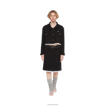 ⁦מוכן ללבישה שָׁחוֹר Miu Miu חצאית טוויד FNPPL899⁩ – תמונה ⁦2⁩