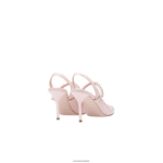 ⁦נעליים פְּנִינָה Miu Miu משאבות slingback מעור פטנט FNPPL204⁩ – תמונה ⁦3⁩