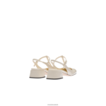 ⁦נעליים שֶׁנהָב Miu Miu משאבות slingback מעור פטנט FNPPL178⁩ – תמונה ⁦3⁩