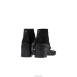 ⁦נעליים שָׁחוֹר Miu Miu נעלי חוטיני מעור FNPPL335⁩ – תמונה ⁦3⁩